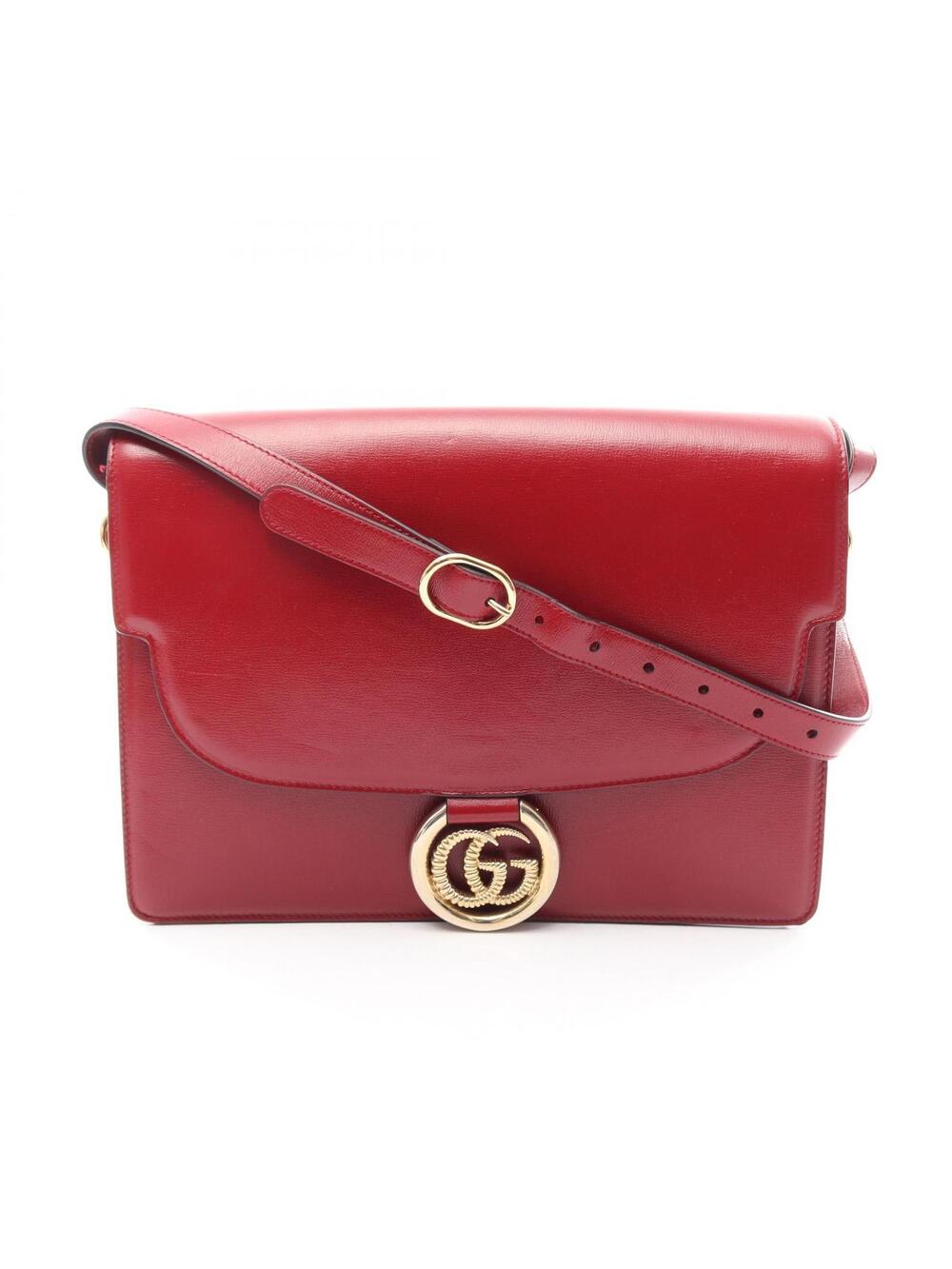 Gucci Double G Shoulder Handbag Leather #275519G68B